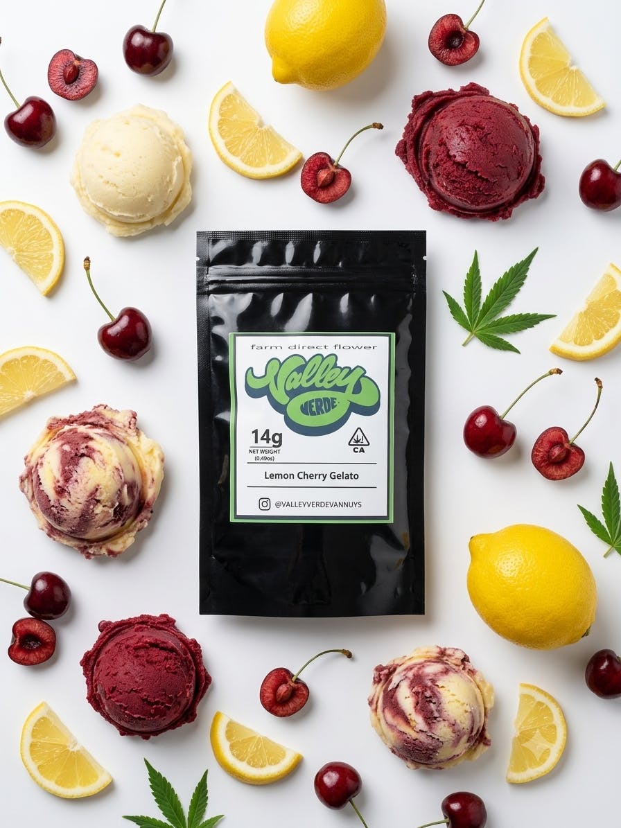 Valley Verde - Lemon Cherry Gelato 14g - Premium Flower