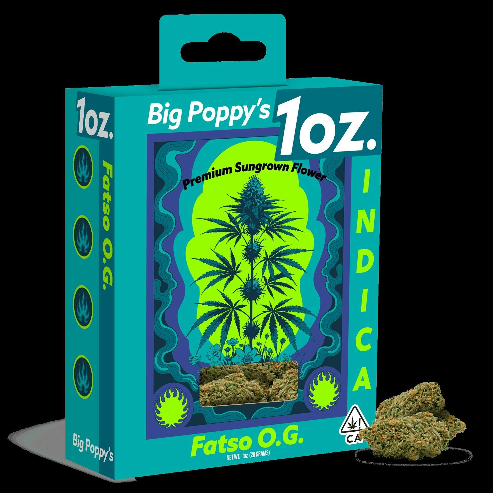 Big poppy’s- Fatso Og- 28g