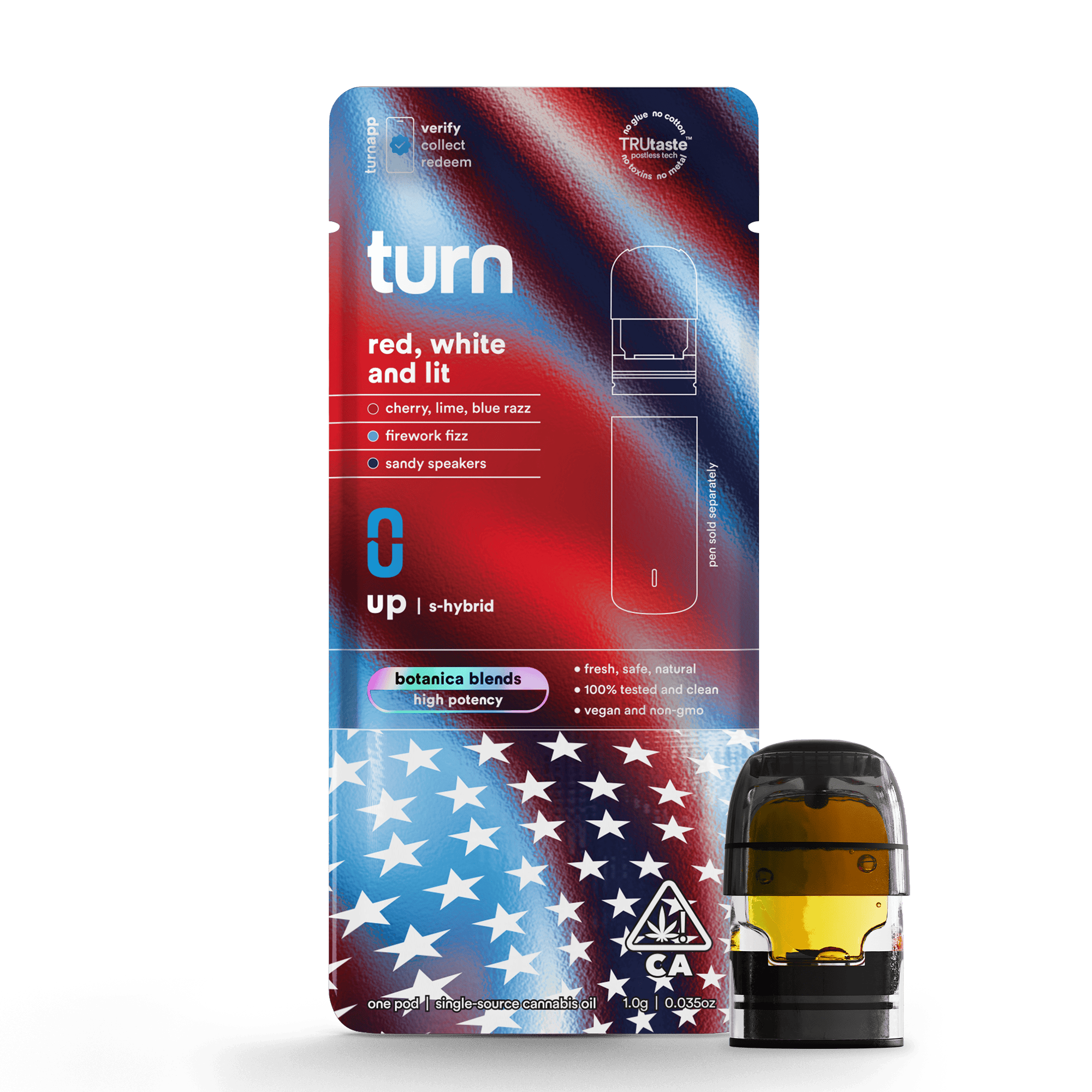 Red, White And Lit | Botanica Blends | Sativa-Hybrid