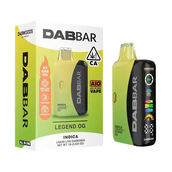 Legend OG | Dab Bar 3.0 Liquid Live Diamonds Disposable | 1g