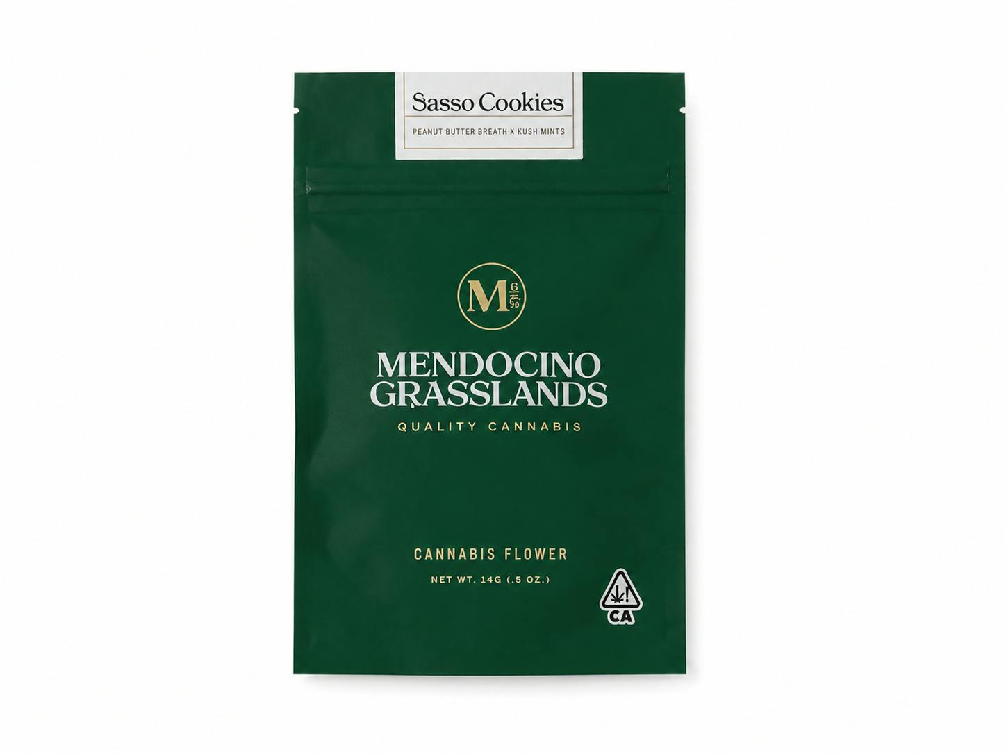 Mendocino Grasslands | Sasso Cookies | Flower 14g bag