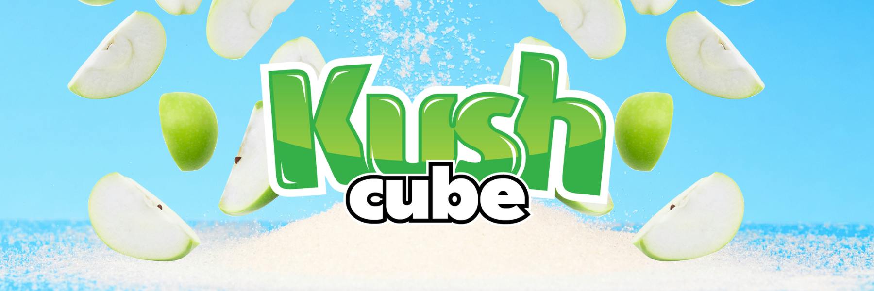 Kush Cube Single 1000mg THC Peachy Paradise Cannabis Infused Gummy