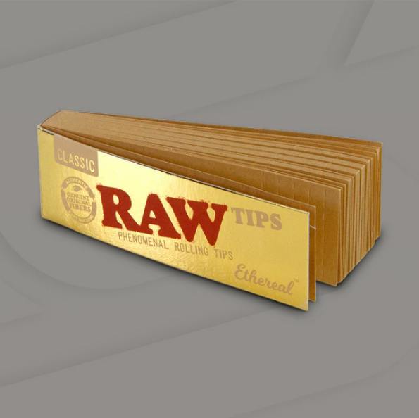 RAW Ethereal Rolling Tips | 50 Pack