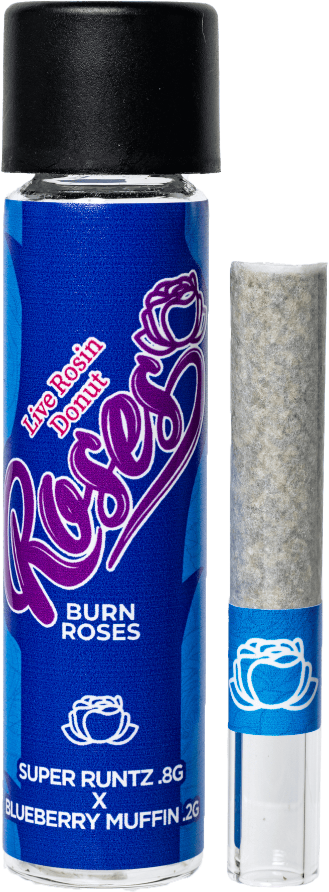 ROSES | ICC ROSIN DONUT | 1G | SUPER RUNTZ X BLUEBERRY MUFFIN