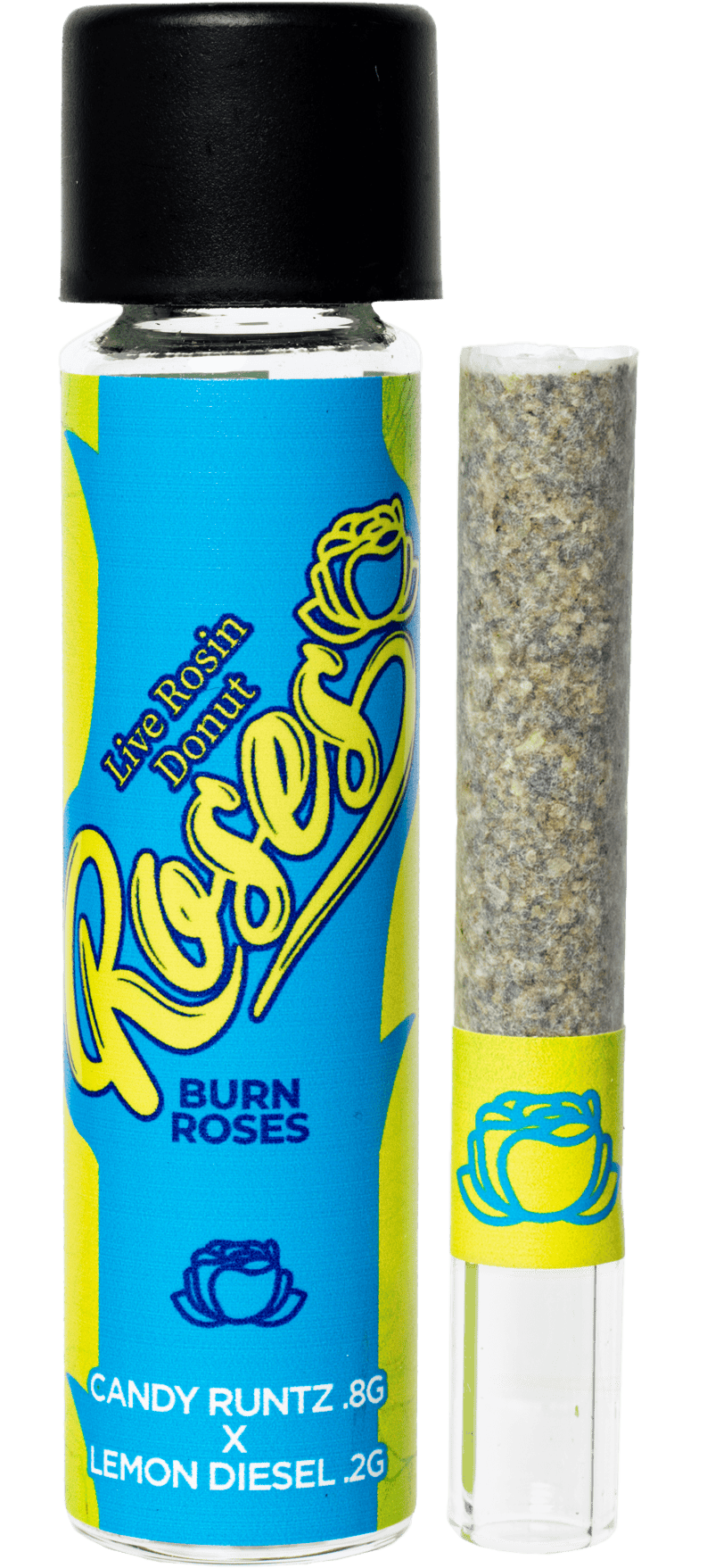 ROSES | ICC ROSIN DONUT | 1G | CANDY RUNTZ X LEMON DIESEL