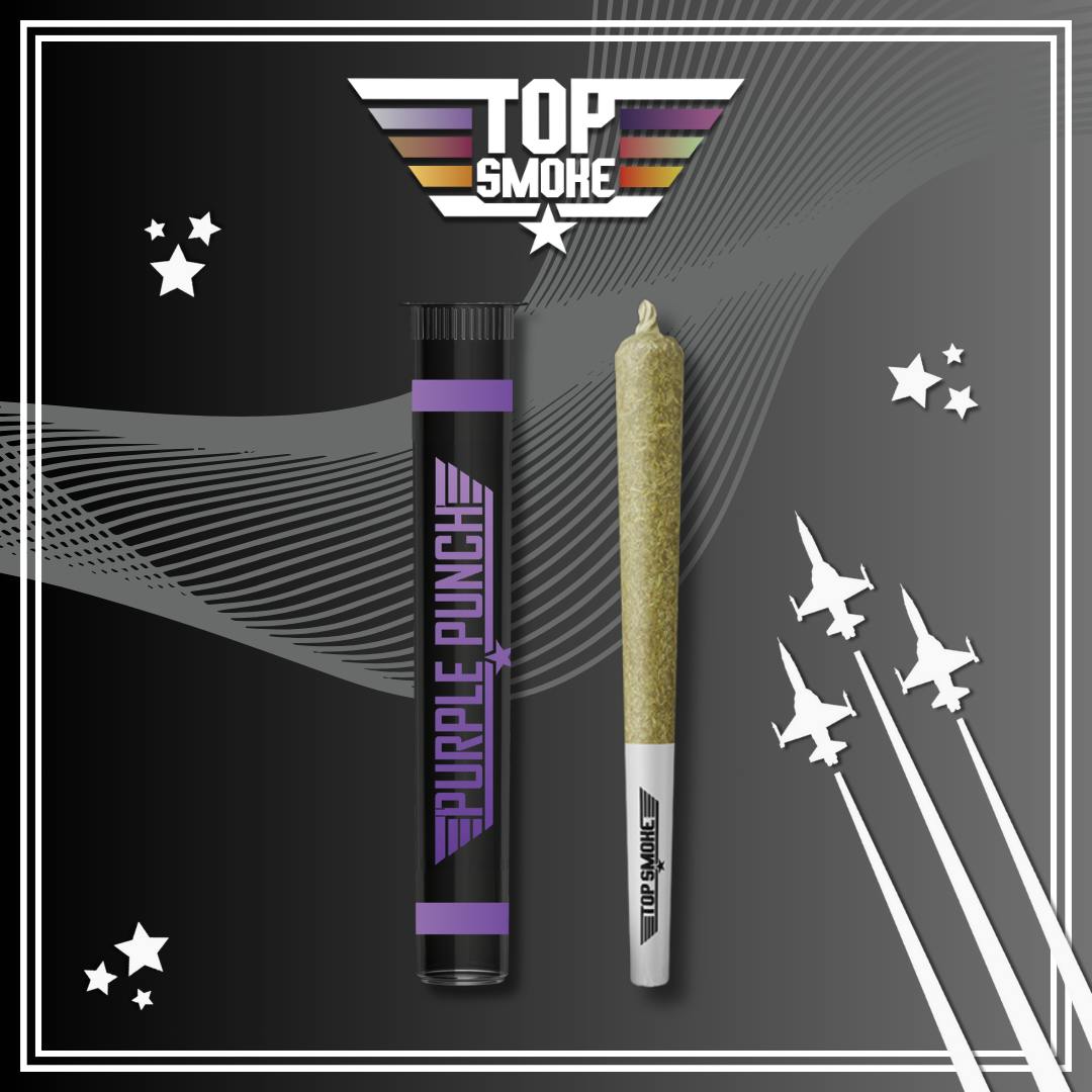 TOP SMOKE | ICC PREROLL | 1G | PURPLE PUNCH