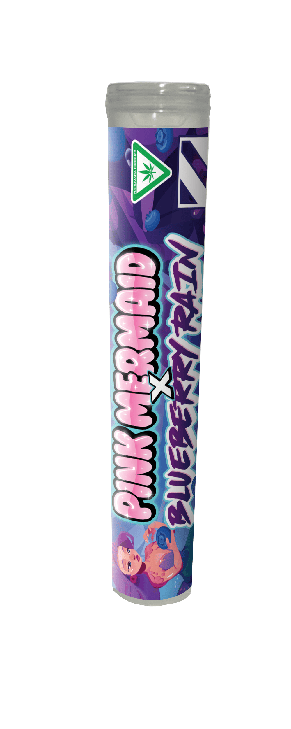 ZOOT | ICC HASH HOLE | 1G | PINK MERMAID X BLUEBERRY RAIN