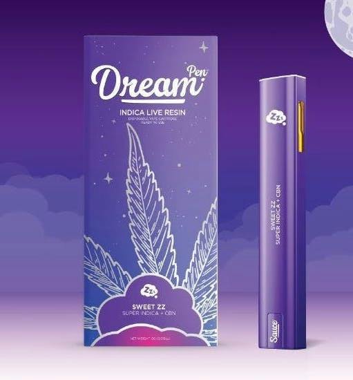 SAUCE DREAMS | DISPOSABLE | .5G | SWEET ZZ