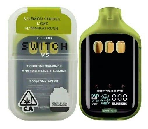 BOUTIQ SWITCH | AIO | 2G | LD | LEMON STRIPE X OZK X MANGO KUSH