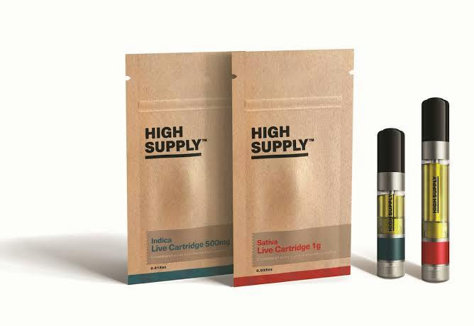 HIGH SUPPLY | VAPE CART | 1G | DURBAN LEMON