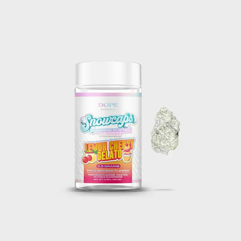 DOPE DEPT | PREPACK | 3.5G | SNOWCAPS | LEMONN CHERRY GELATO
