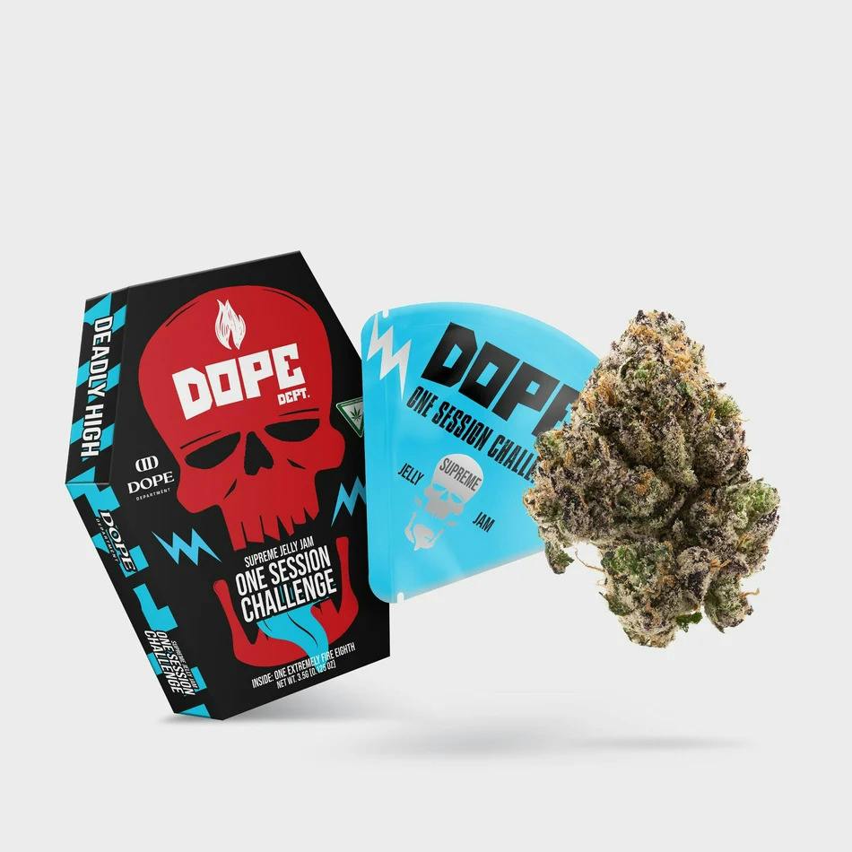 DOPE DEPT | PREPACK | 3.5G | ONE SESSION CHALLENGE | SUPREME JELLY JAM