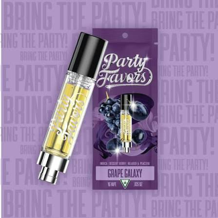 PARTY FAVORS | VAPE CART | 1G | GRAPE GALAXY