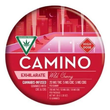 CAMINO | GUMMIES | 200MG | WILD CHERRY