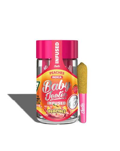 Jeeter | Peaches | Baby Infused Minis | 0.5g each | 5pk
