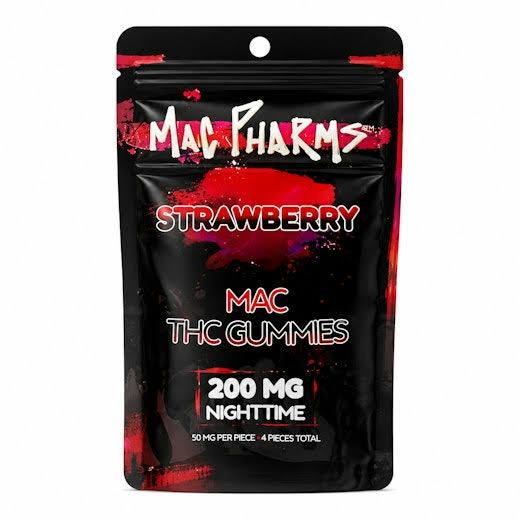 MAC PHARMS | GUMMIES | 200MG | STRAWBERRY
