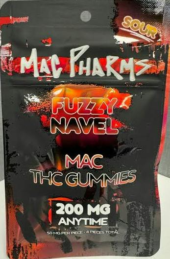 MAC PHARMS | GUMMIES | 200MG | FUZZY NAVEL