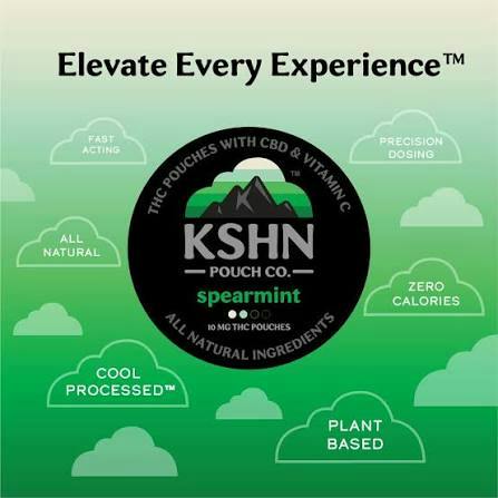 KSHN | THC POUCH | 20 CT | SPEARMINT