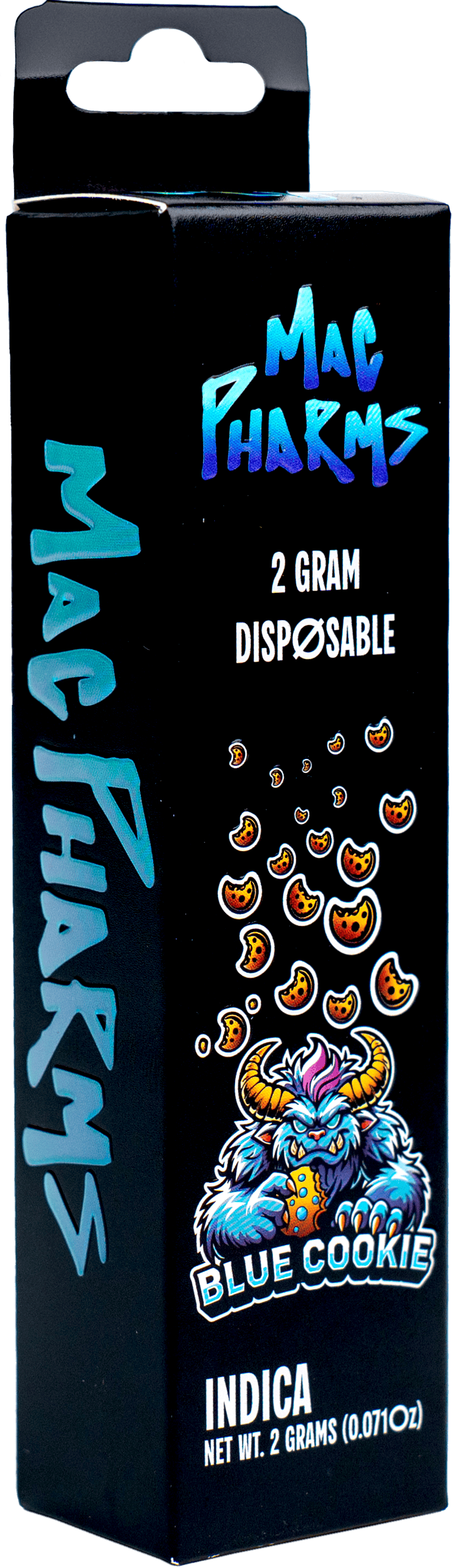 Mac Pharms | Blue Cookie | Disposable Vape | 2G