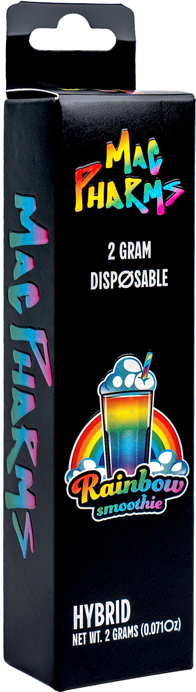 Mac Pharms | Rainbow Smoothie | Disposable Vape | 2G