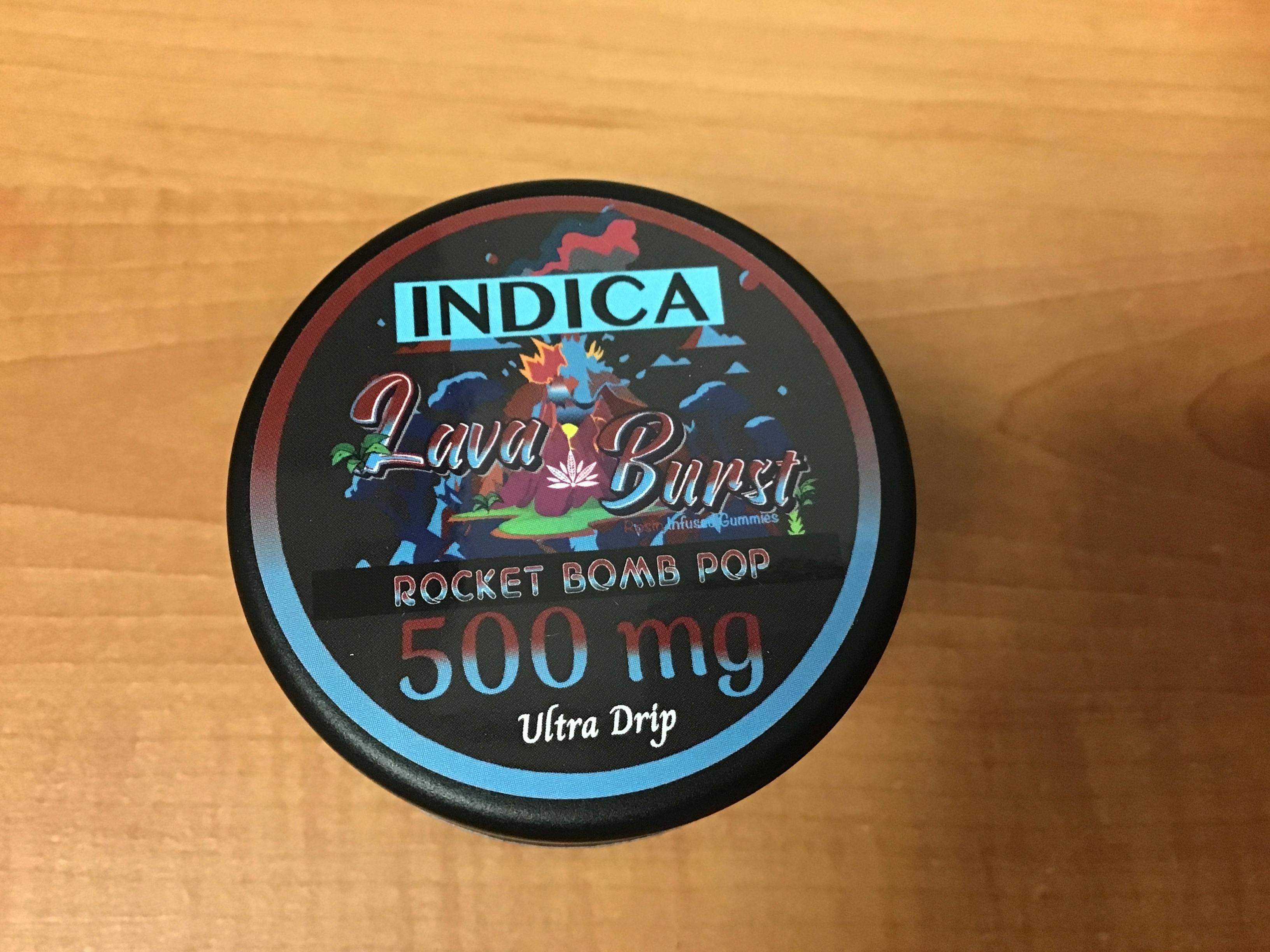 Rocket Bomb Pop 500mg