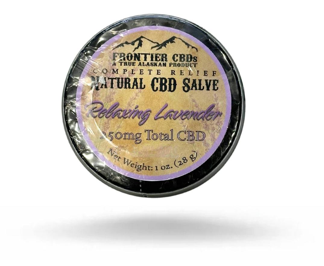 250mg CBD Natural Salve | Relaxing Lavender by FRONTIER CBDS