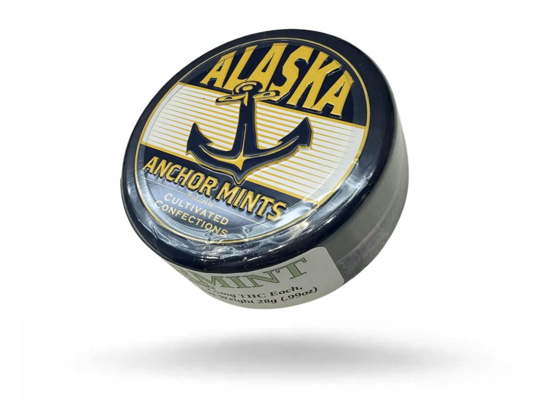 100mg Alaska Anchor Mints | Spearmint by CULTIVATED CONFECTIONS