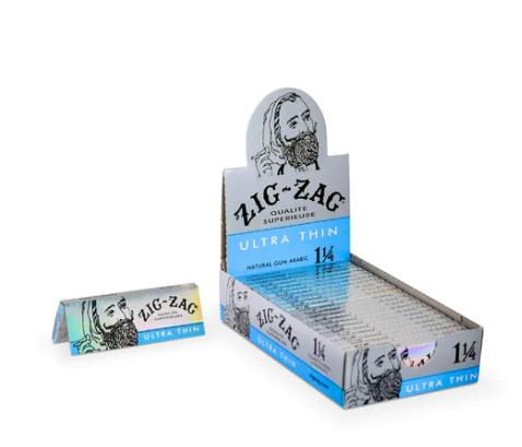 Zig Zag Ultra Thin 1 1/4 Papers