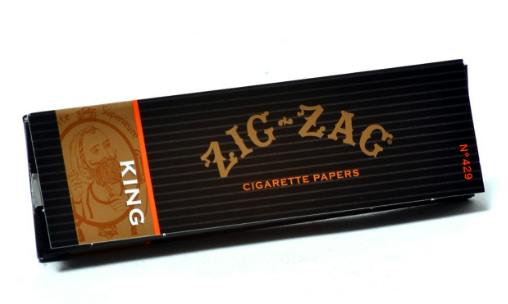 Zig Zag King Size Black Papers