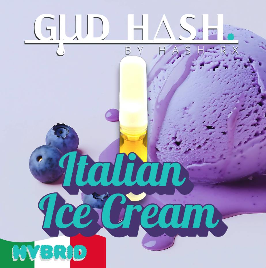 Hash RX - Italian Ice Cream Rosin Cart 1g by Hash RX