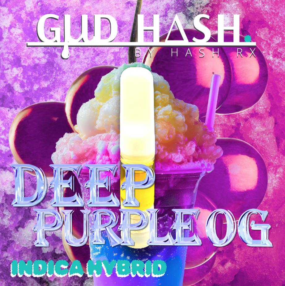 Hash RX - Deep Purple OG Rosin Cart 1g by Hash RX