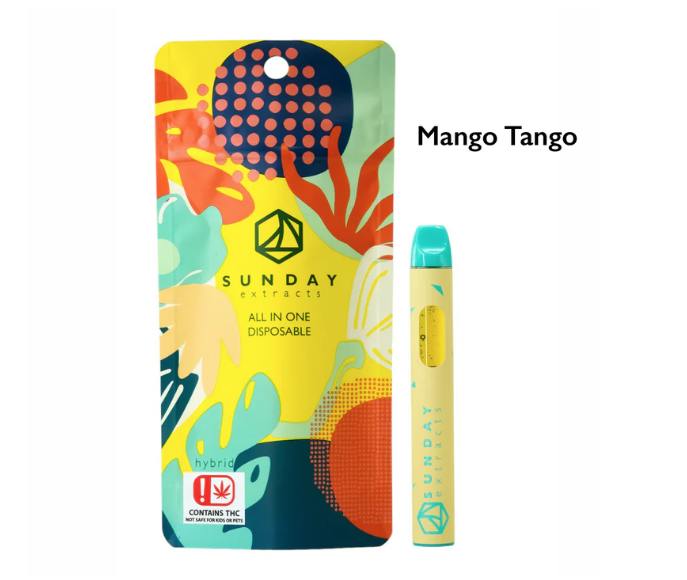 Sunday Extracts | Mango Tango | Disposable | 2g by Sunday Extracts