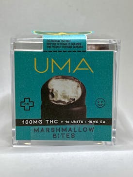 UMA MARSHMELLOW BITES 100MG PKT (10MG)