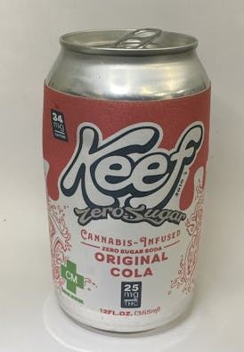 Keef Cola Zero Sugar Orriginal Cola *25mg*