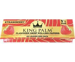 King Palm 1 1/4 ROLLING PAPERS (assorted flavors)