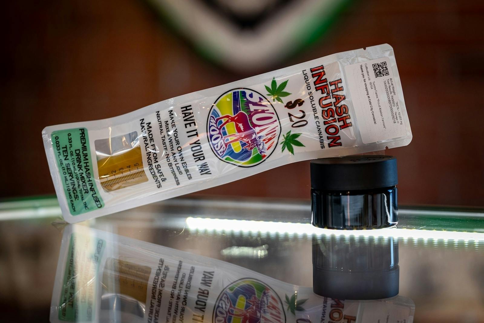 Hash Infusion 100mg Liquid Soluble Drink Mixer