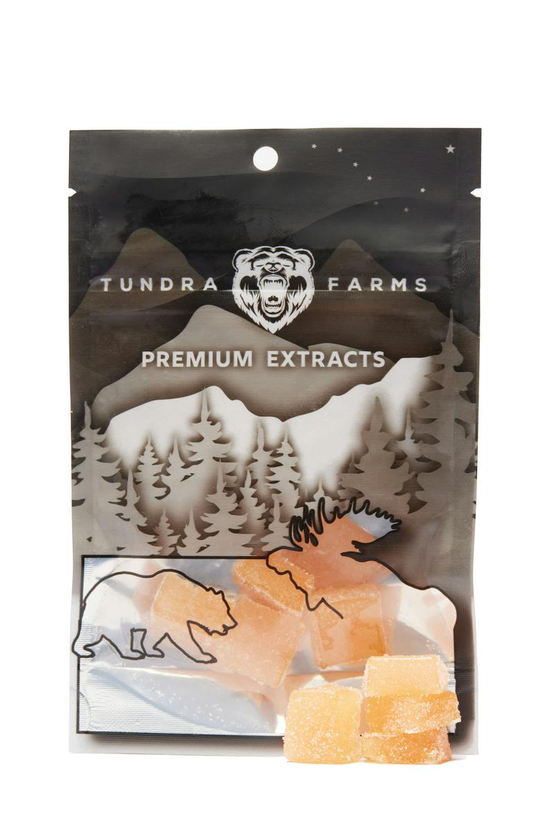 Tundra Farms 100mg Sour Peach Gummies