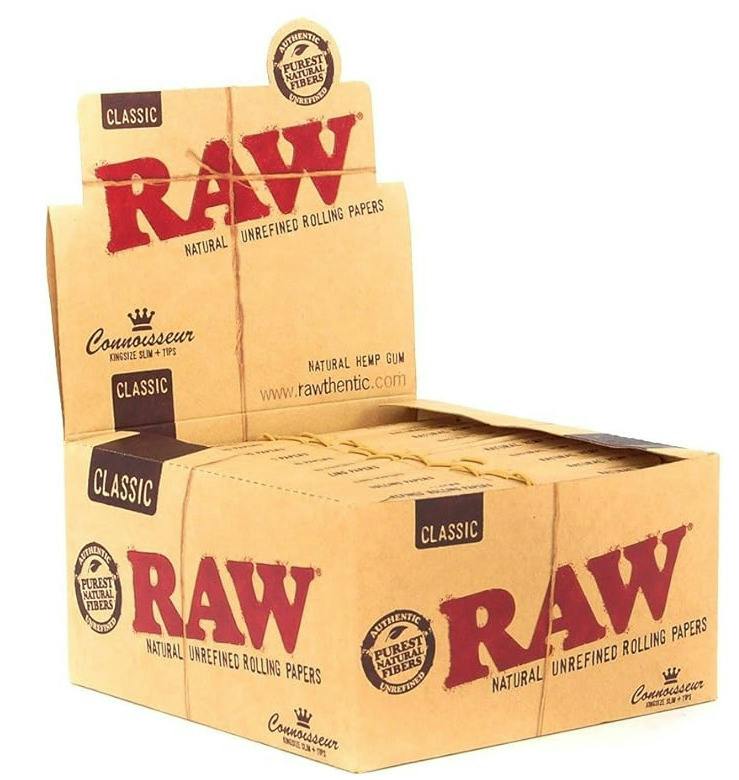 Raw Classic Connouseur Papers + Filter