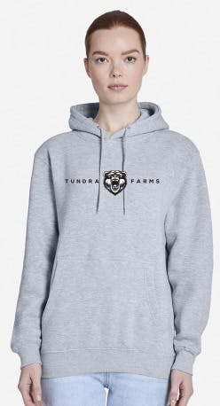 Tundra Farms Grey Hoodie S-2XL