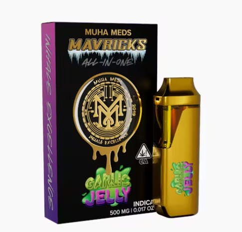 Garlic Jelly | Hash Rosin Disposable | 0.5g by Muha Meds
