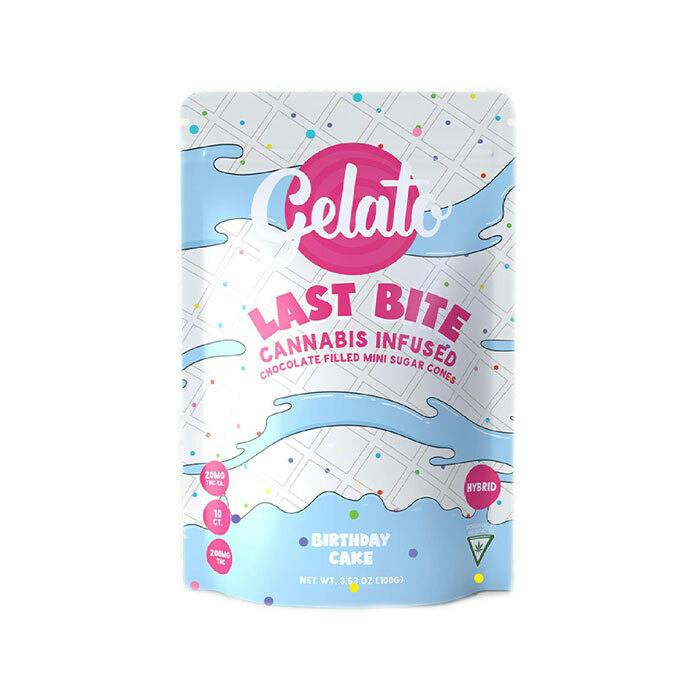 Gelato | Birthday Cake | Live Rosin Cones | 200mg | 10pk | 20mg/ea by Gelato