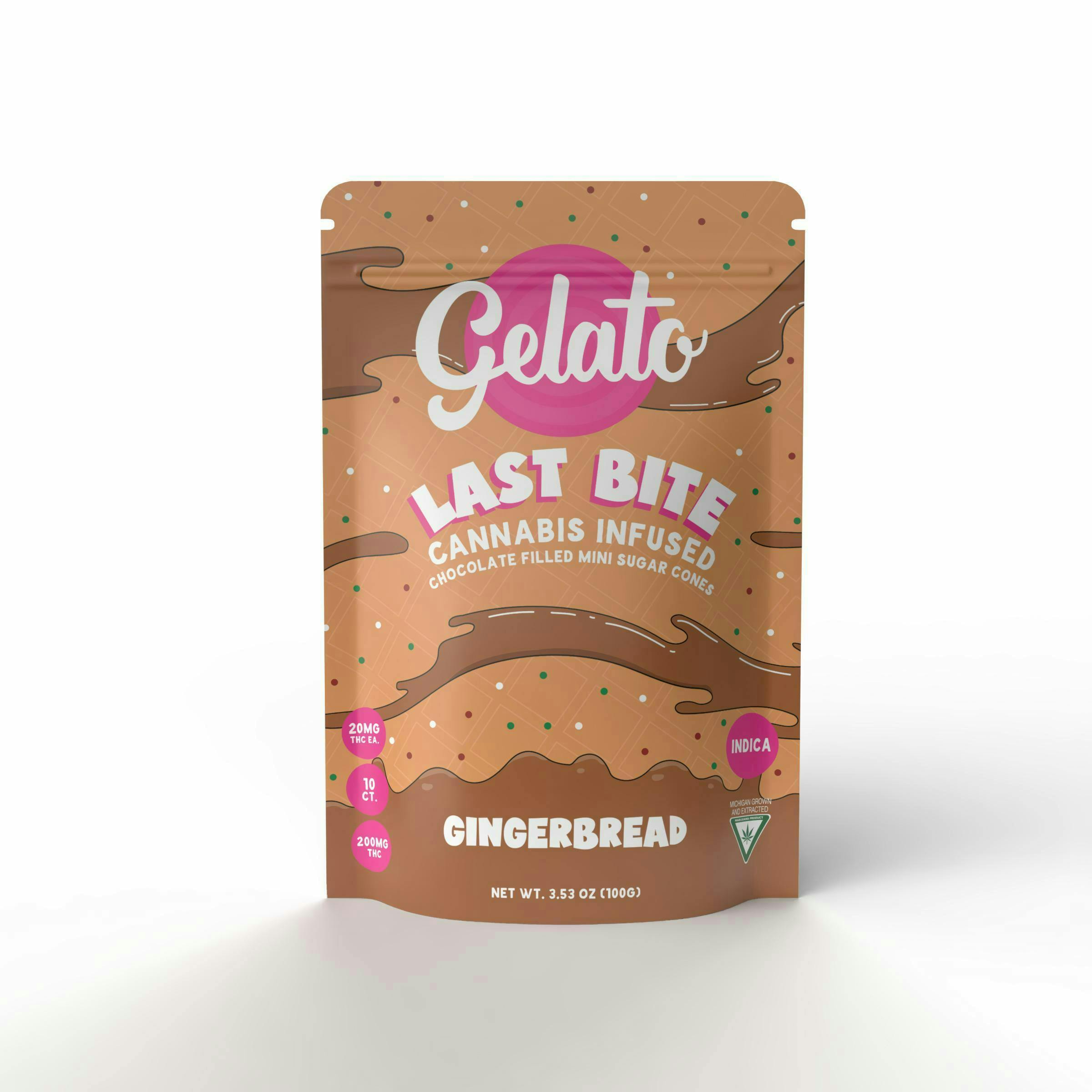 Gelato | Gingerbread | 200mg | 10pk | 20mg/ea