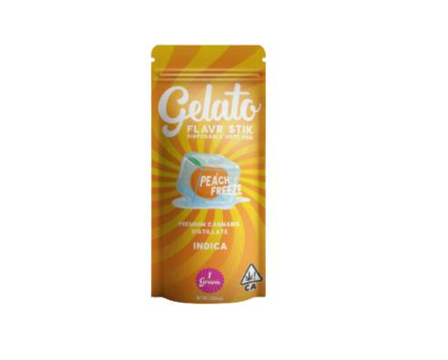 Gelato 1g Disposable - Peach Freeze
