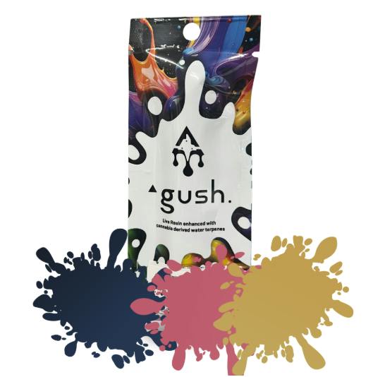 Gush 1g 2pk Live Resin Disposable - Phantom OG