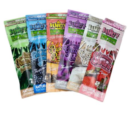 Juicy Terp Enhanced Hemp Wraps - 2pk