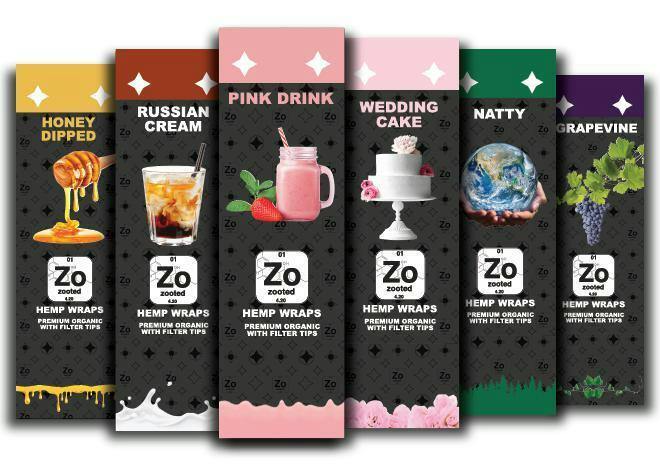 Zooted Hemp Wrap - Grapevine