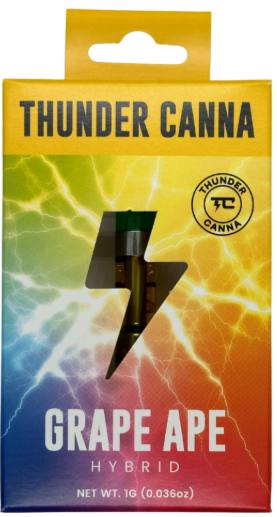 Thunder Canna 1g C-Cell - Grape Ape