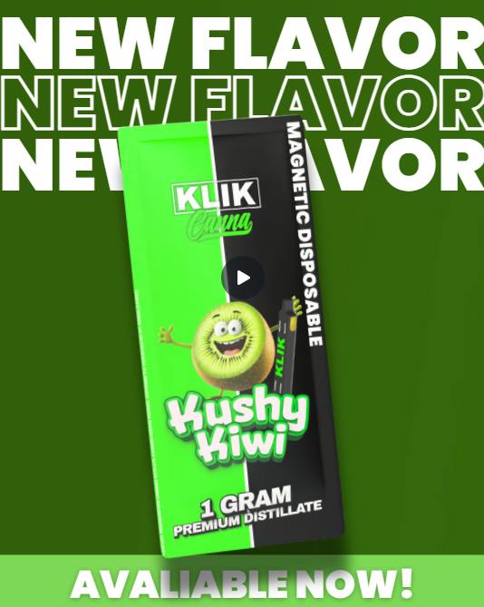 KLIK 2g Disposable - Kushy Kiwi