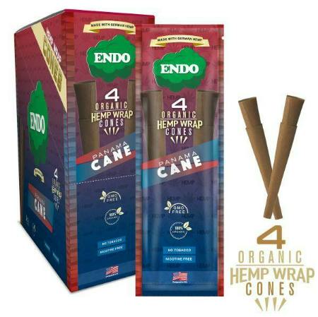 Endo | Hemp Wraps - Panama Cane | 4Pk | Accessories
