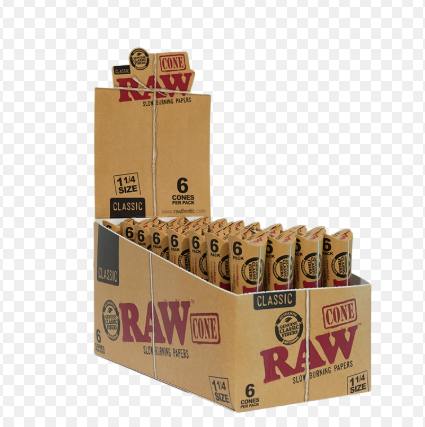 1 1/4 Size Classic Cones | Rolling Papers | Accessories | 6pk
